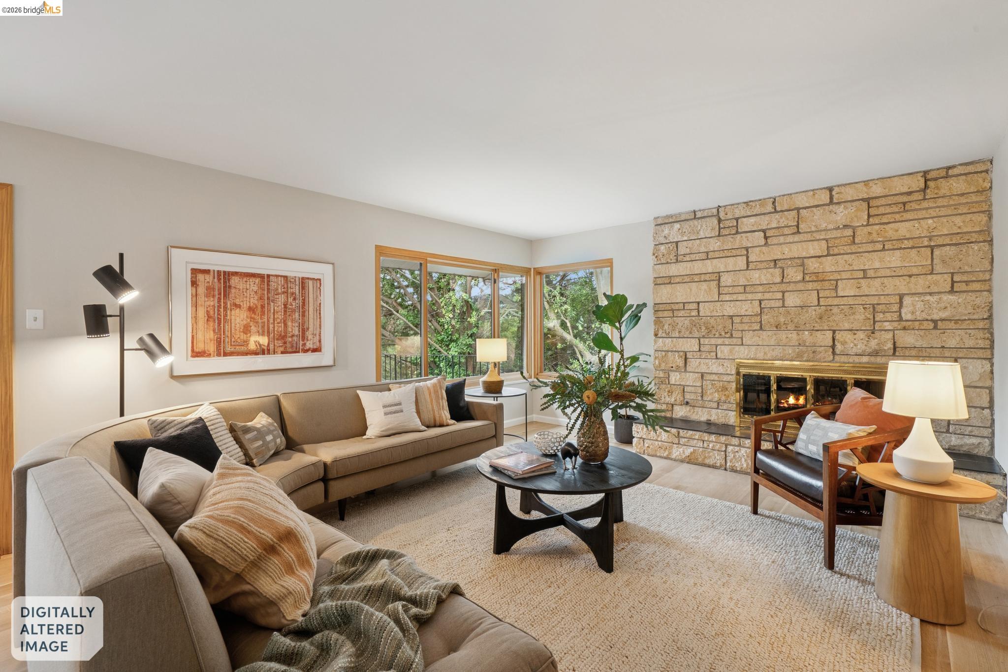 15 Christopher Court El Sobrante, CA 94803 - Photo 11 of 99 a living room with furniture and a fireplace