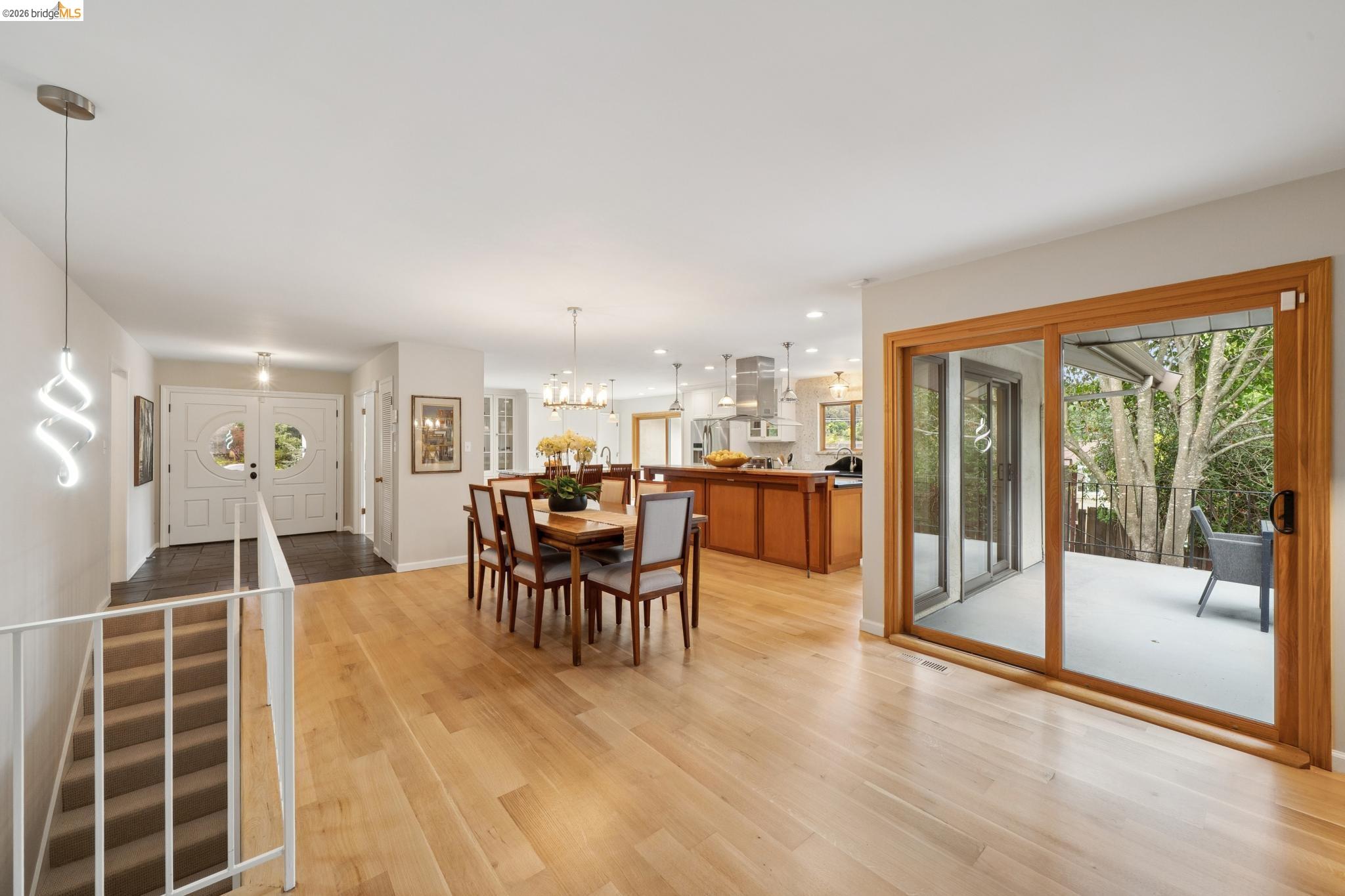 15 Christopher Court El Sobrante, CA 94803 - Photo 19 of 99 a view of a dining room with furniture window and outside view