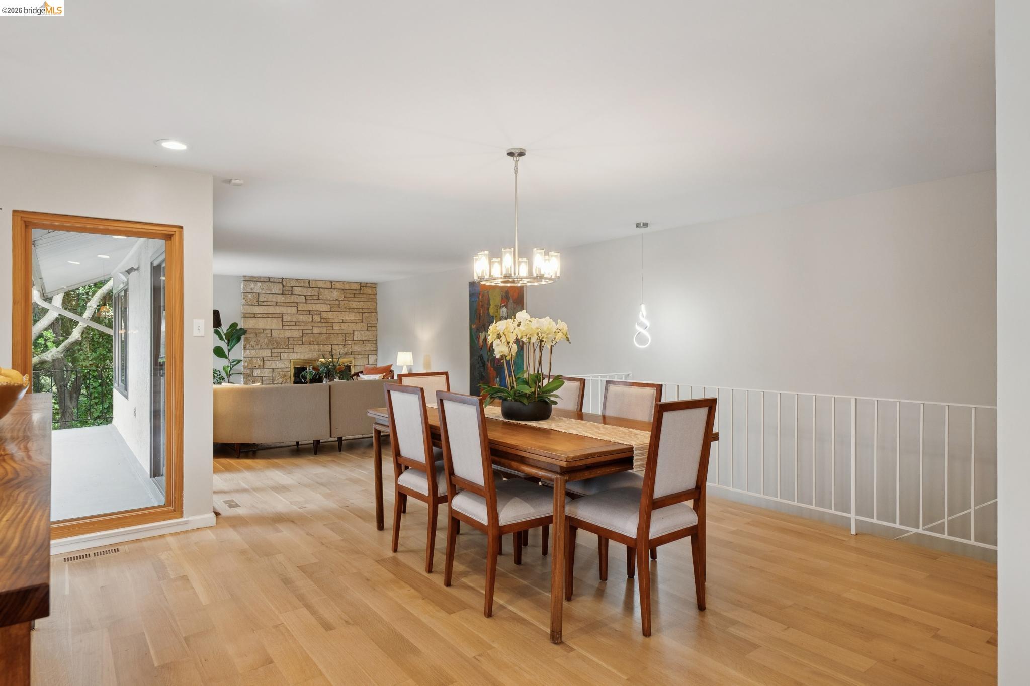 15 Christopher Court El Sobrante, CA 94803 - Photo 34 of 99 a view of a dining room with furniture window and wooden floor