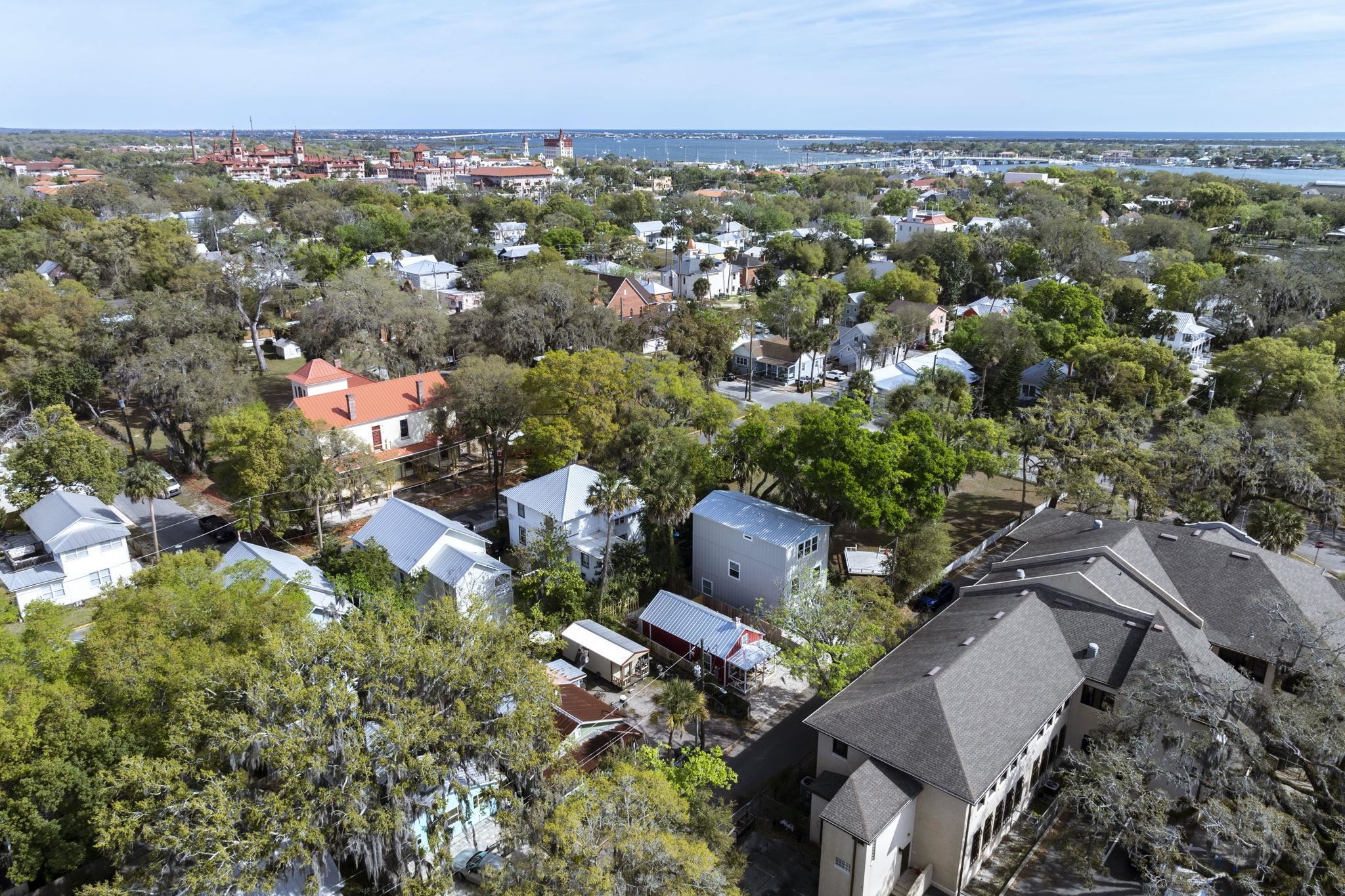 112 Moore Street St. Augustine, FL 32084 - Photo 30 of 35 an aerial view of multiple house