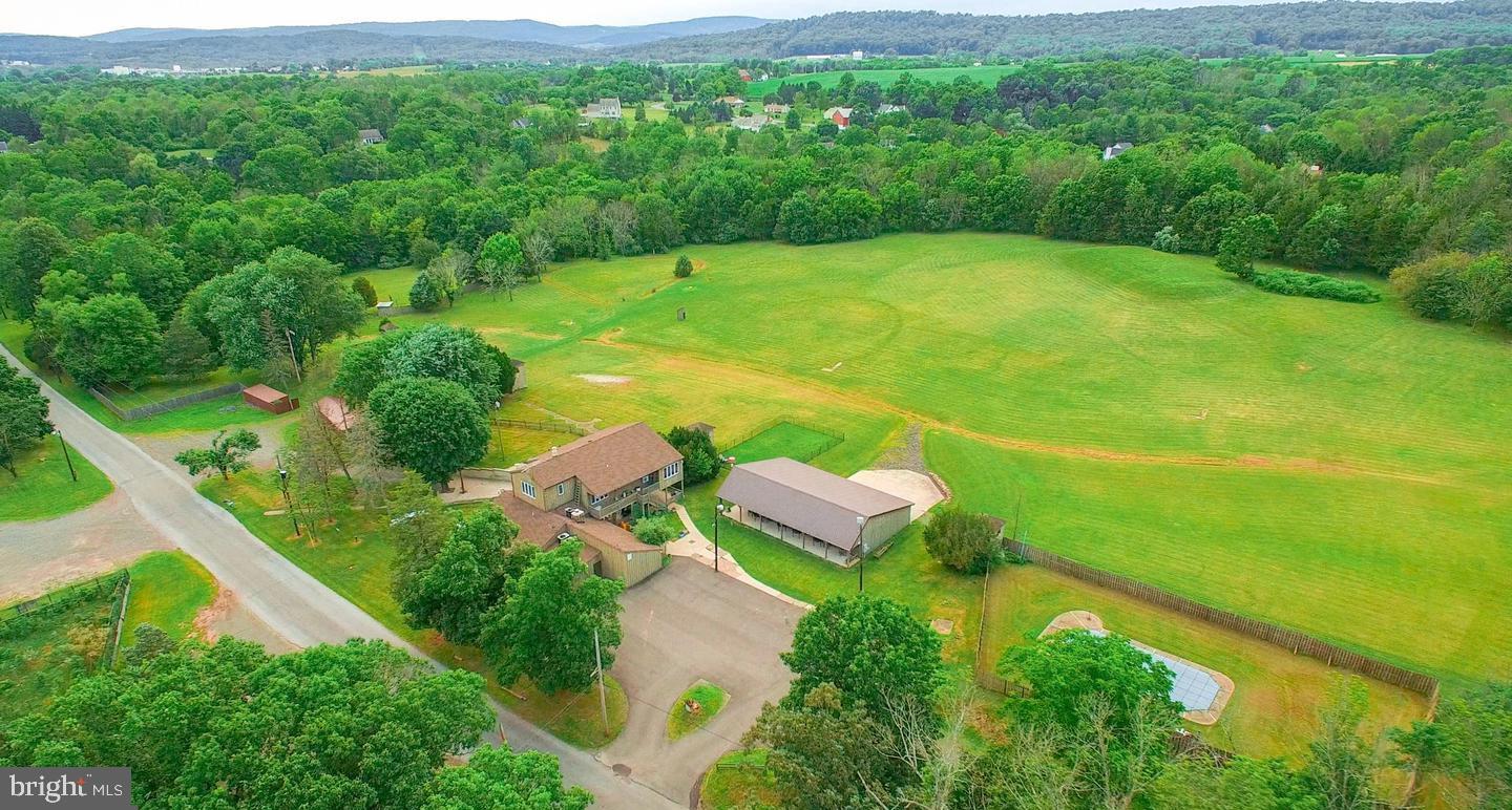 2071 Baus Road East Greenville, PA 18041 - Photo 2 of 6 an aerial view of a house with a yard