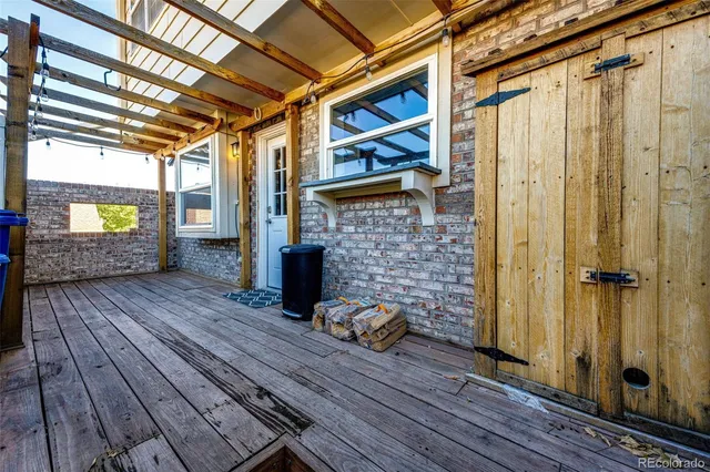 a view of storage and utility room