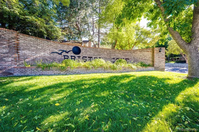 a view of outdoor space with garden and seating