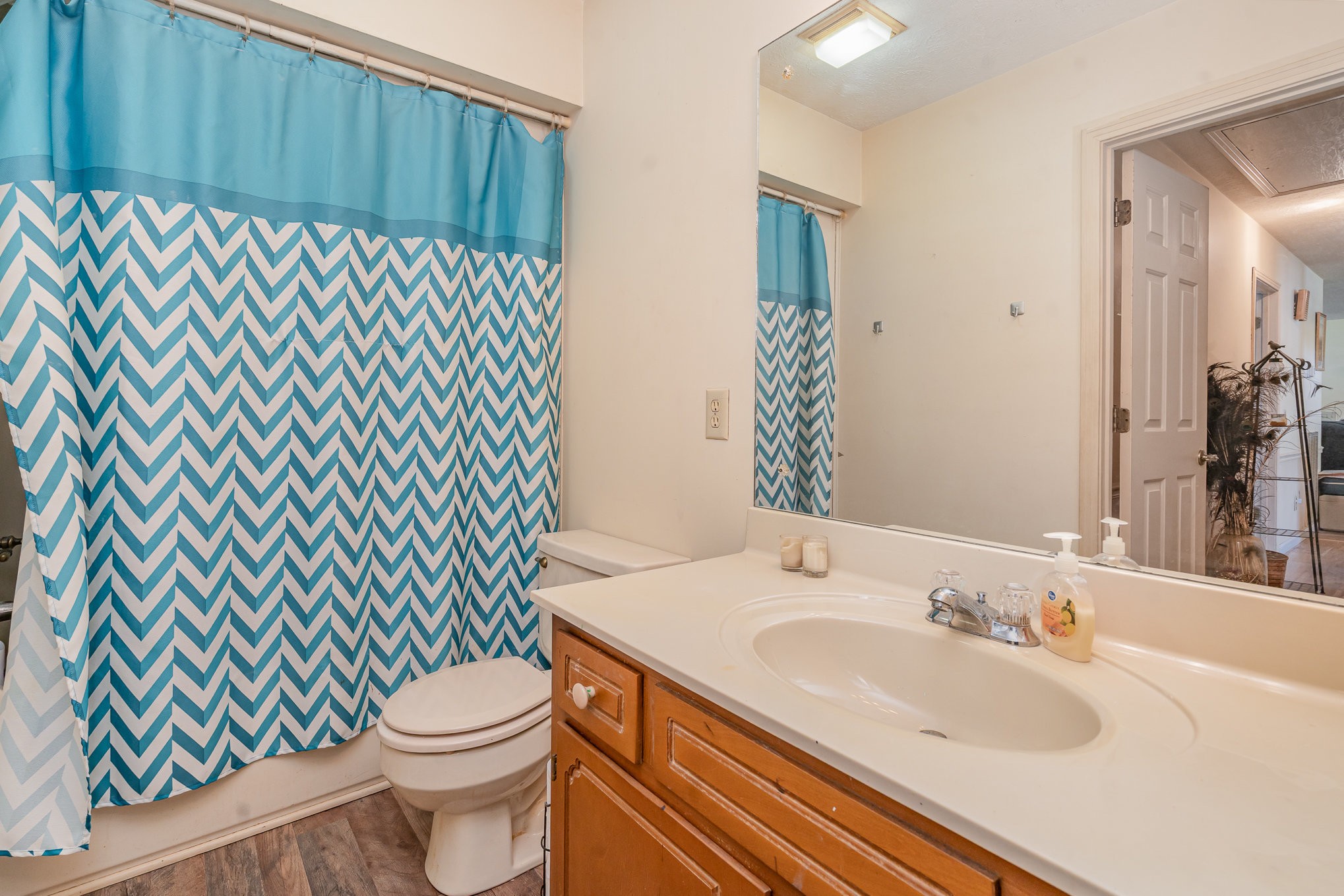 79 Goshen Road Lebanon, TN 37087 - Photo 13 of 27 a bathroom with a sink a toilet and shower