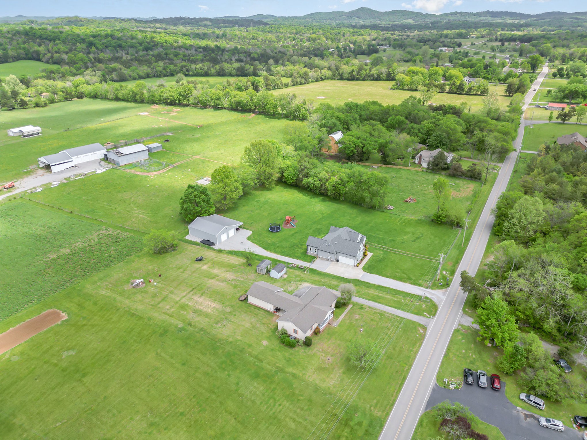 79 Goshen Road Lebanon, TN 37087 - Photo 20 of 27 an aerial view of a residential houses with outdoor space and river