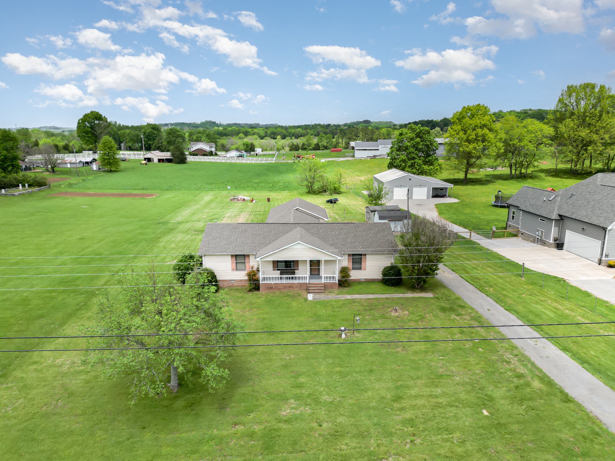 79 Goshen Road Lebanon, TN 37087 - Photo 2 of 27 an aerial view of a house with a yard