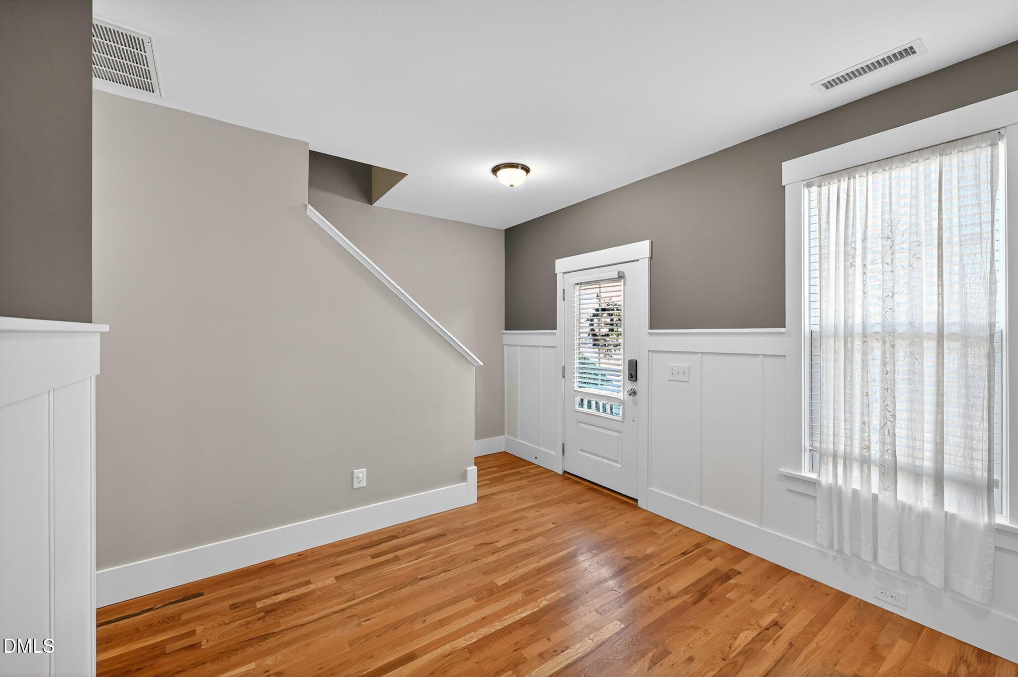 44 Owen Towne Road Chapel Hill, NC 27516 - Photo 15 of 64 a view of empty room with wooden floor and fan
