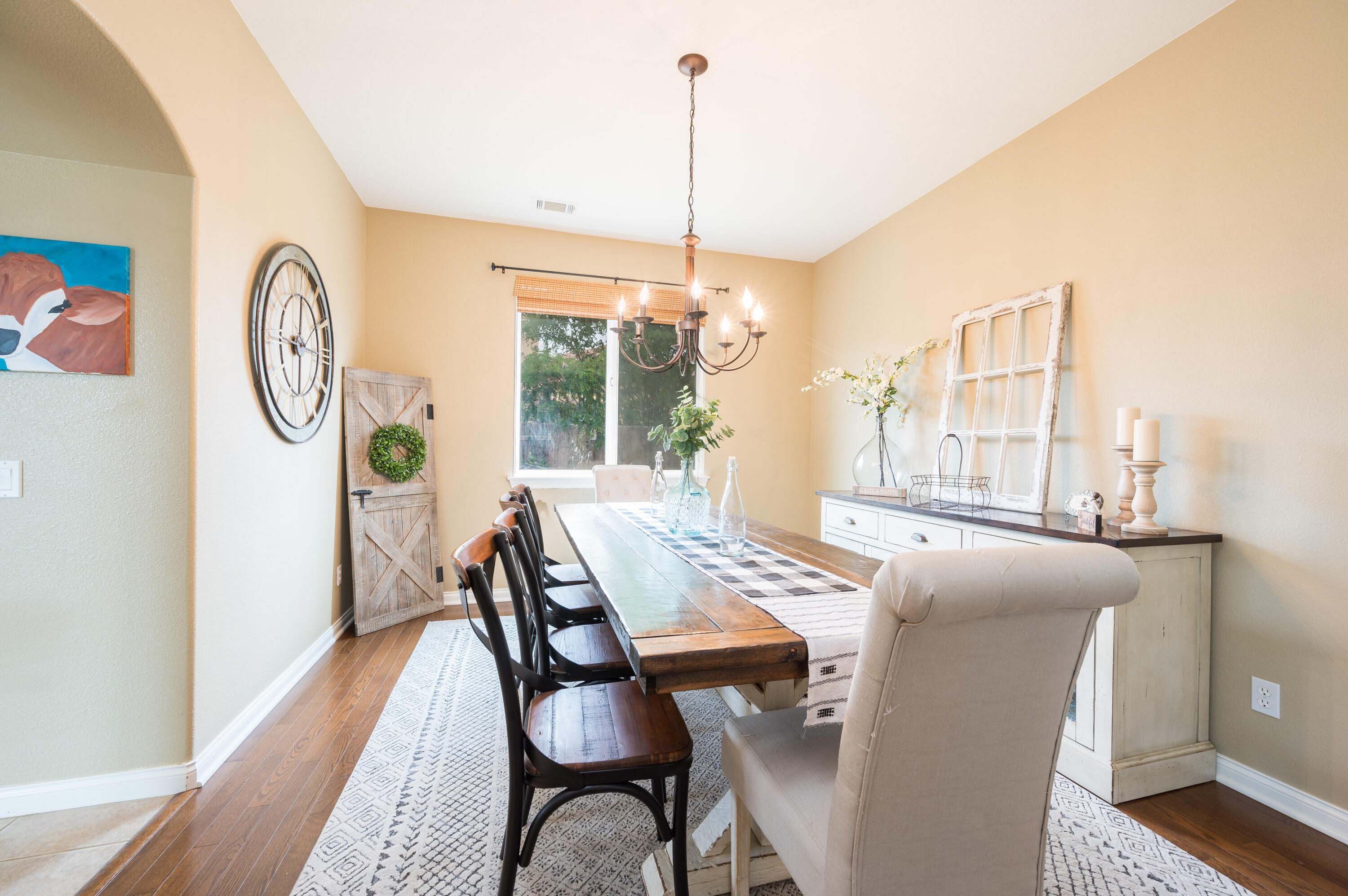 529 Palomar Circle Lompoc, CA 93436 - Photo 13 of 42 a view of a dining room with furniture window and outside view