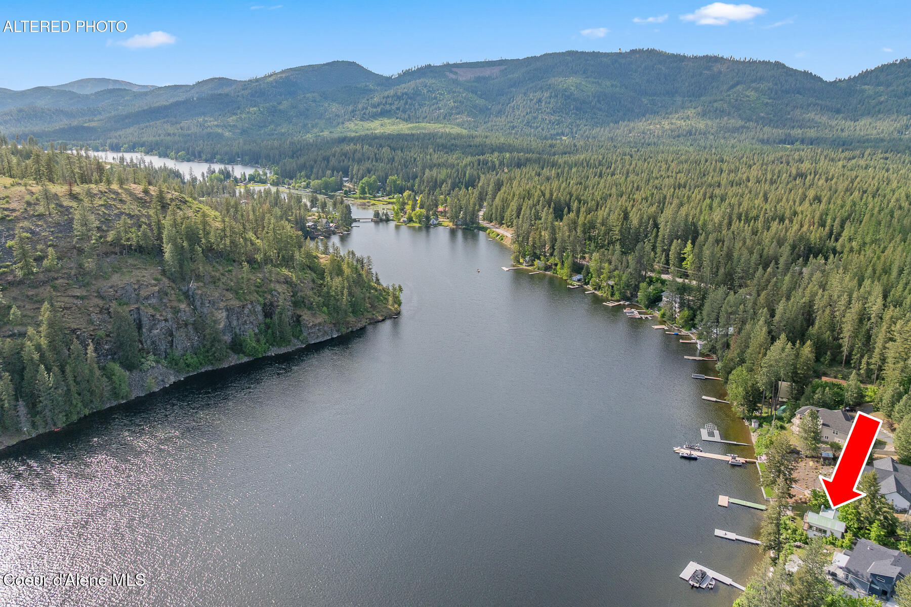 24305 North Lakeview Boulevard Rathdrum, ID 83858 - Photo 40 of 45 Aerial_24305NLakeviewBlvd-6_Arrow