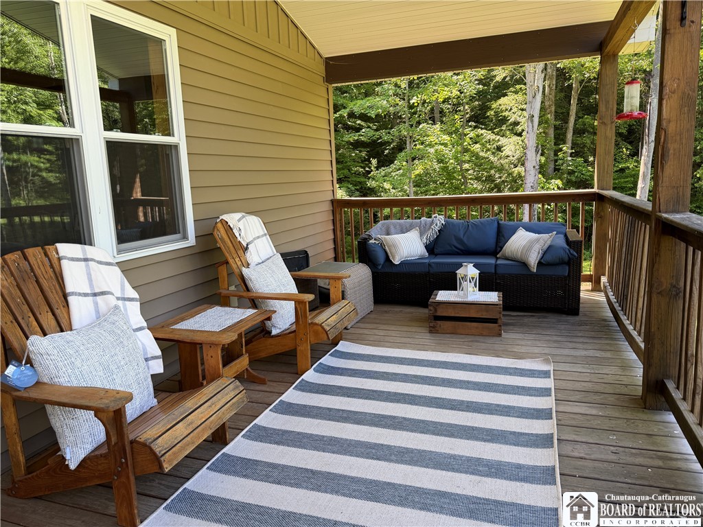 9039 Kidder Road Mina, NY 14781 - Photo 18 of 48 Front porch the width of the home