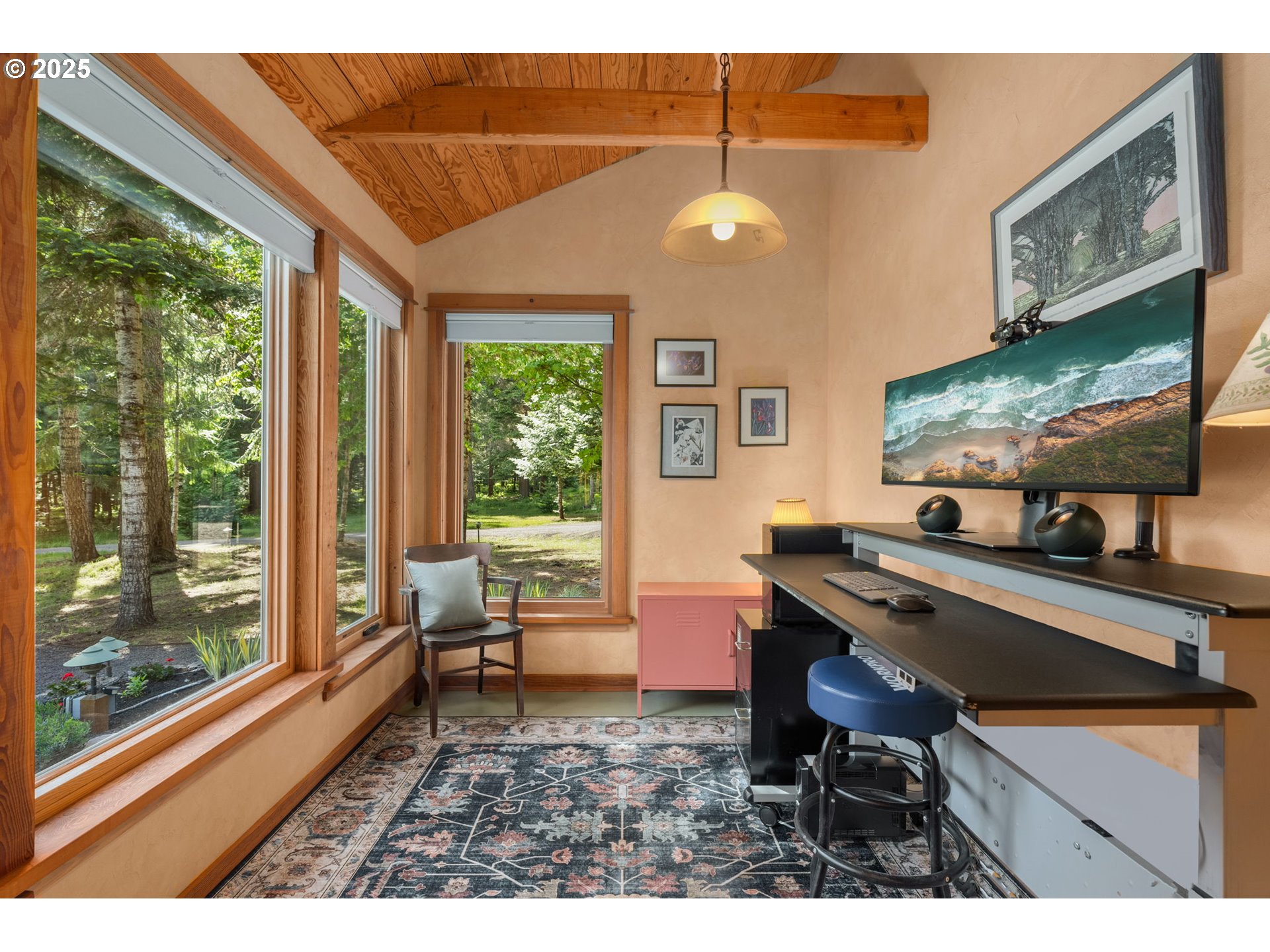 961 Snowden Road White Salmon, WA 98672 - Photo 15 of 48 a room with furniture pool table and windows