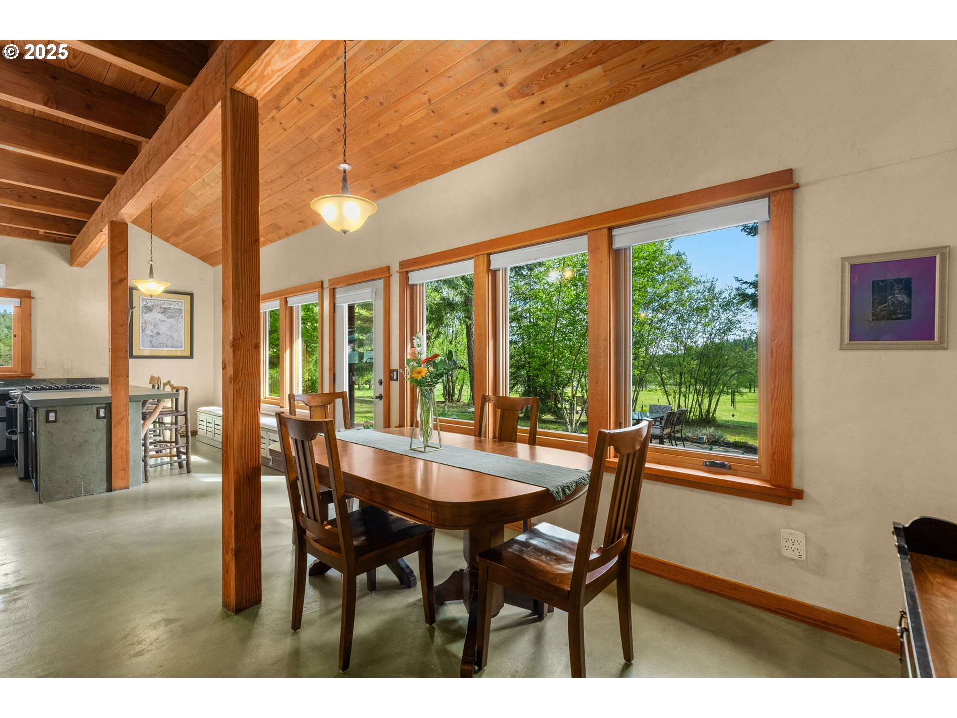 961 Snowden Road White Salmon, WA 98672 - Photo 7 of 48 a dining room with furniture and window