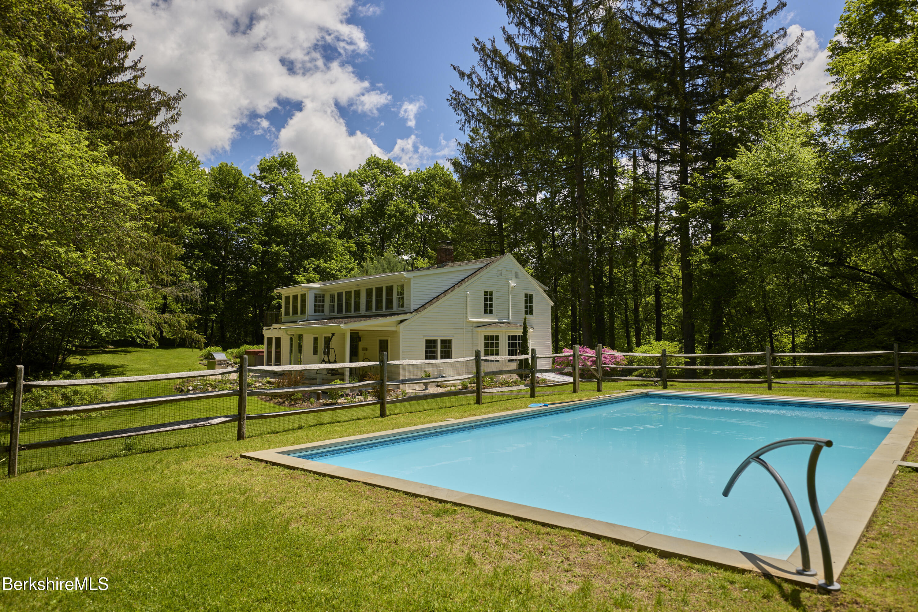 270 Hillsdale Road Egremont, MA 01230 - Photo 1 of 39 a view of an house with swimming pool and chairs