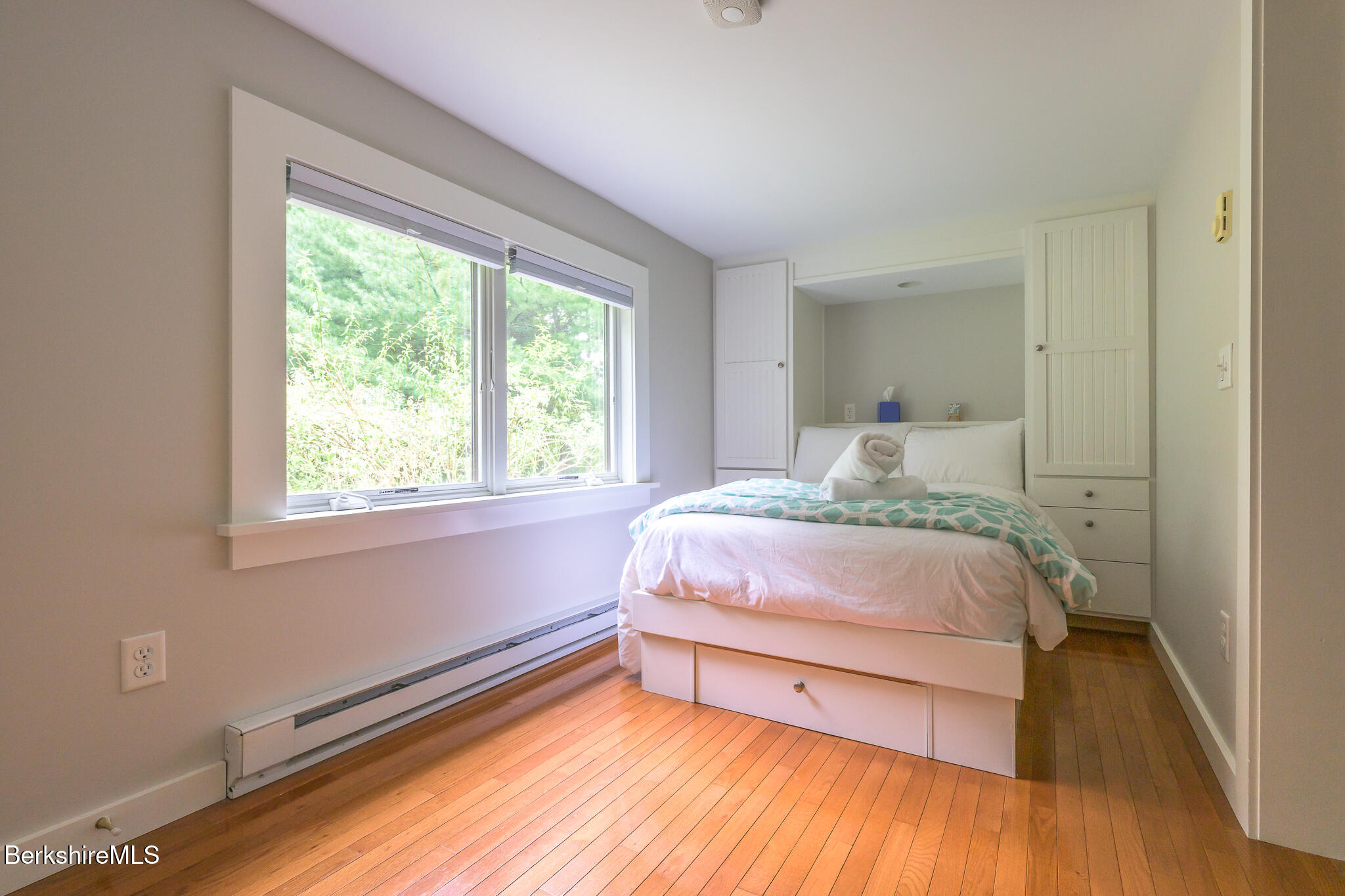 270 Hillsdale Road Egremont, MA 01230 - Photo 21 of 39 a bedroom with a bed and a window