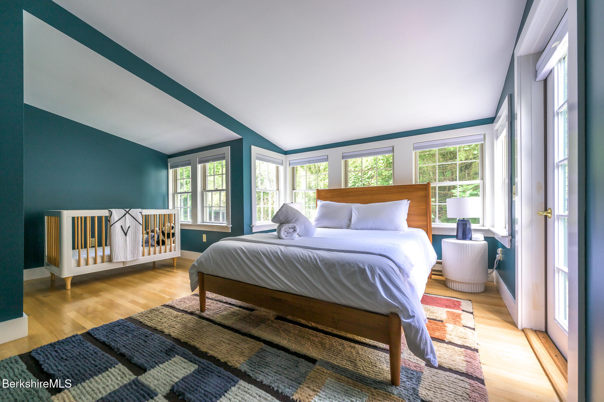270 Hillsdale Road Egremont, MA 01230 - Photo 23 of 39 a bed sitting in a bedroom next to a window