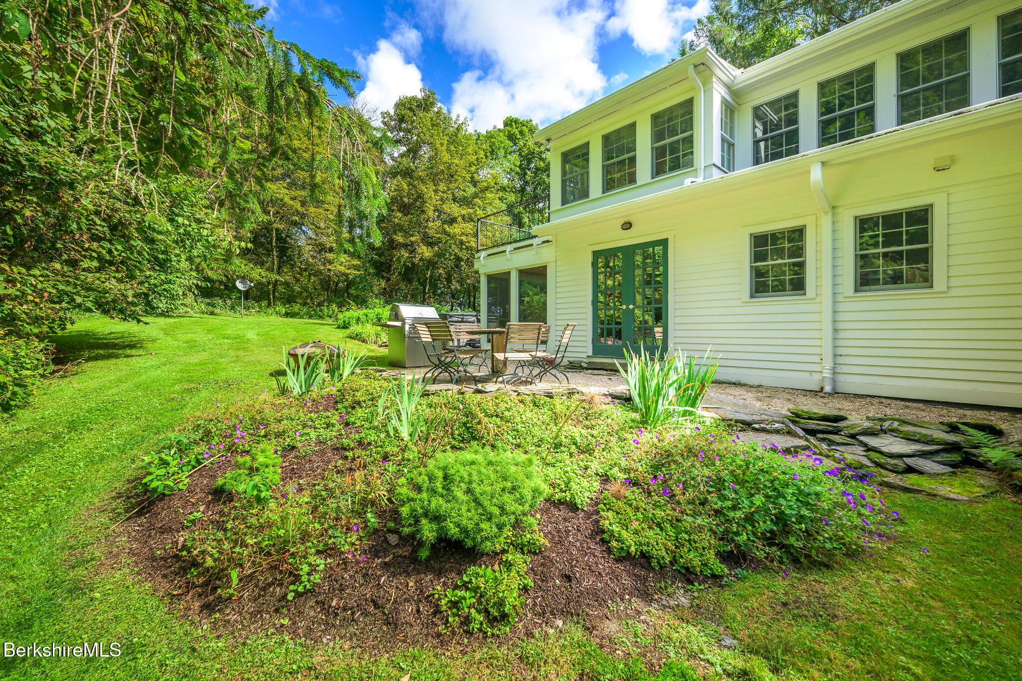 270 Hillsdale Road Egremont, MA 01230 - Photo 29 of 39 a flower garden is sitting in front of house