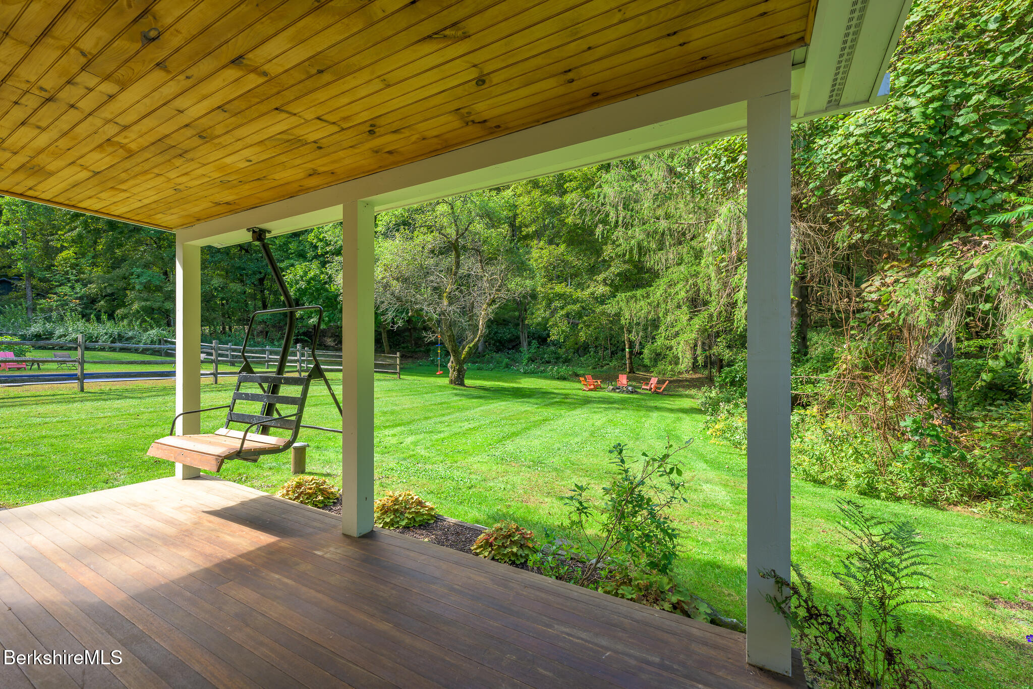 270 Hillsdale Road Egremont, MA 01230 - Photo 31 of 39 a view of a garden with a tree