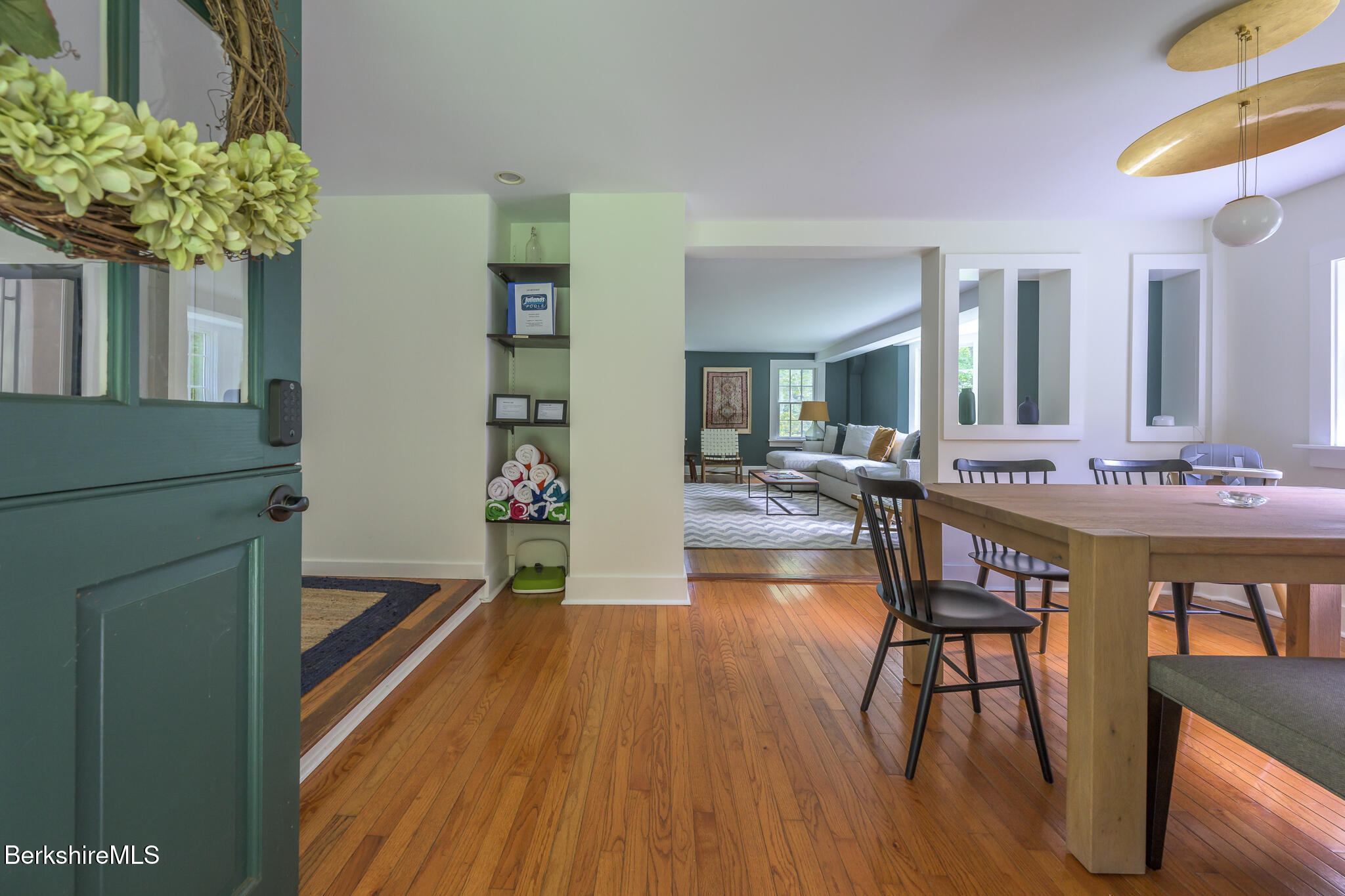 270 Hillsdale Road Egremont, MA 01230 - Photo 8 of 39 a view of a dining room with furniture and wooden floor