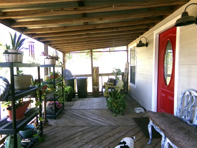 a view of an outdoor space with seating