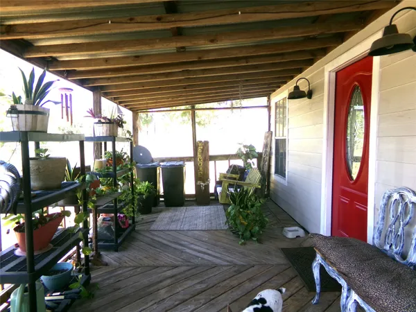 a view of an outdoor space with seating