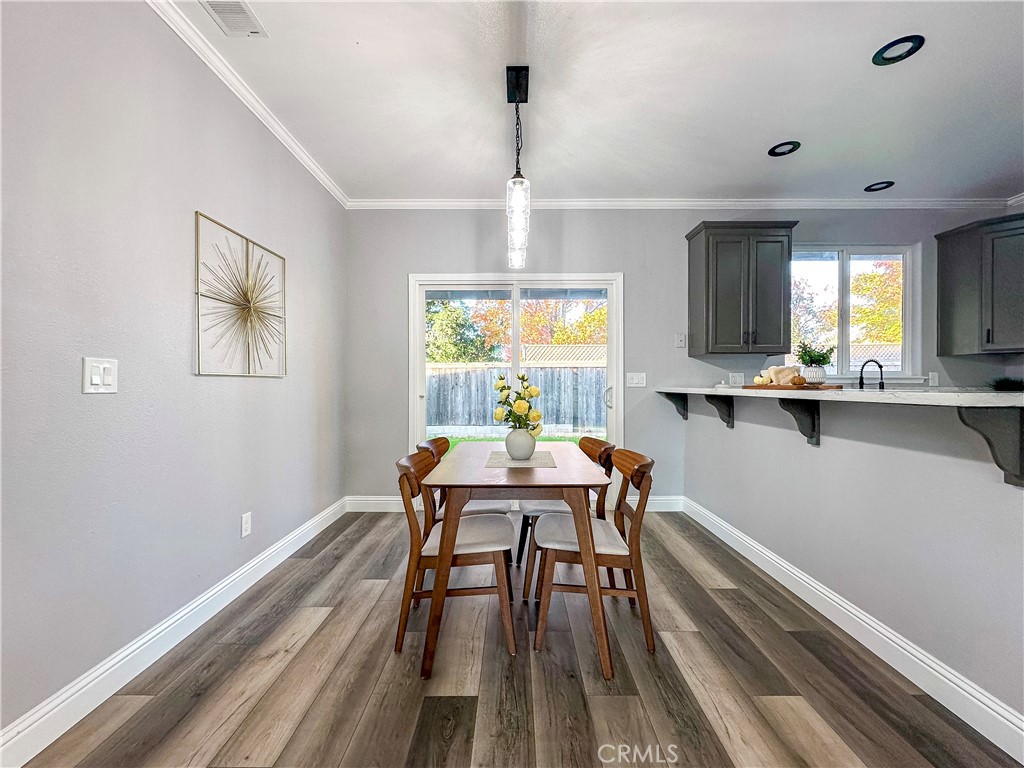 16 Tierra Rosa Lane Chico, CA 95973 - Photo 14 of 43 a view of a dining room with furniture window and outside view