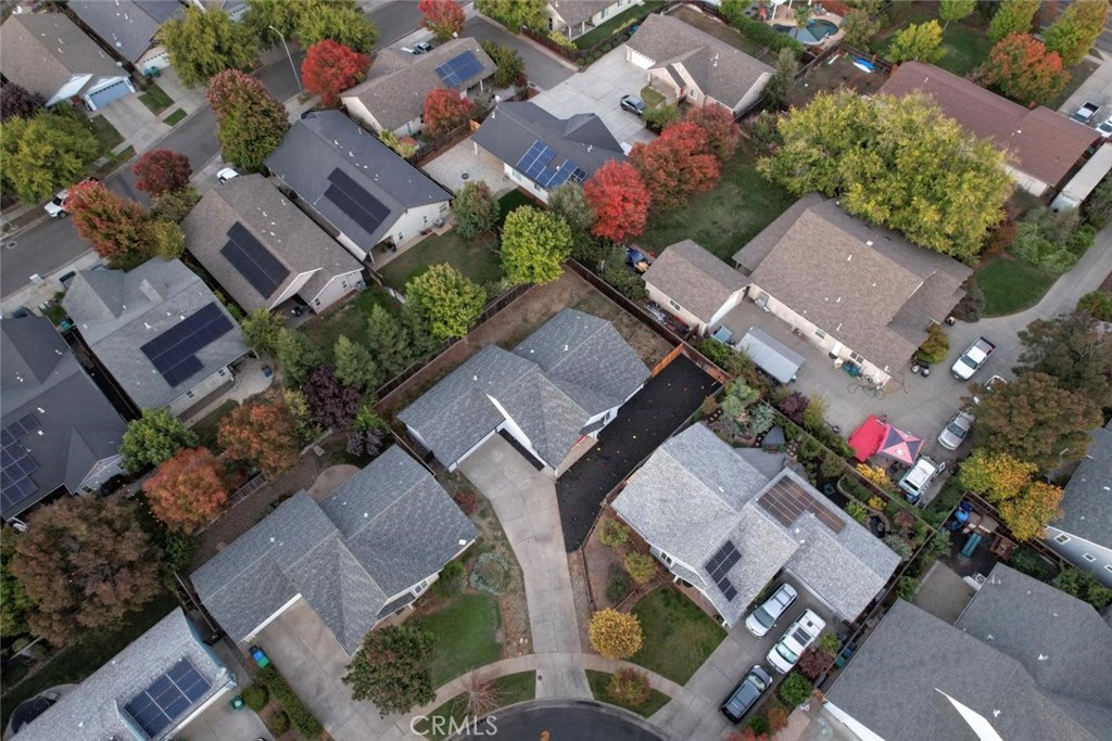 16 Tierra Rosa Lane Chico, CA 95973 - Photo 40 of 43 an aerial view of residential house with green space