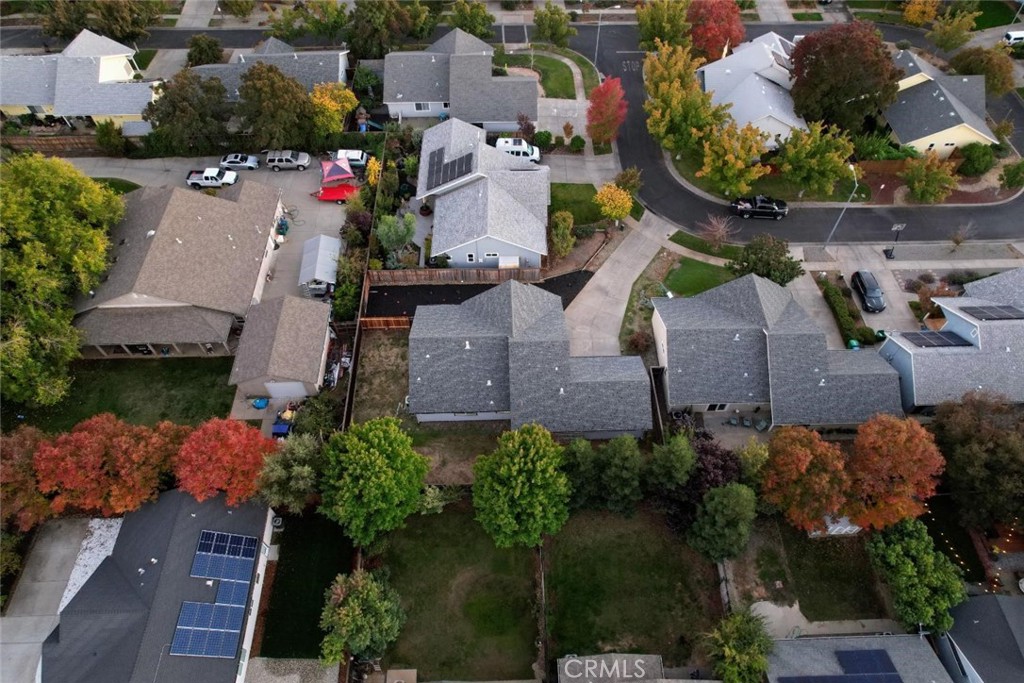 16 Tierra Rosa Lane Chico, CA 95973 - Photo 42 of 43 an aerial view of a houses with outdoor space