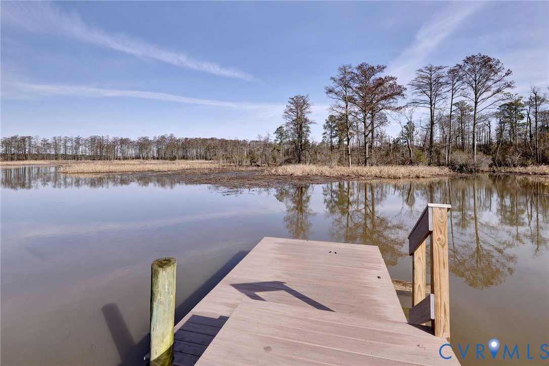 1613 River Ridge Williamsburg, VA 23185 - Photo 64 of 82 Dock area featuring a water view