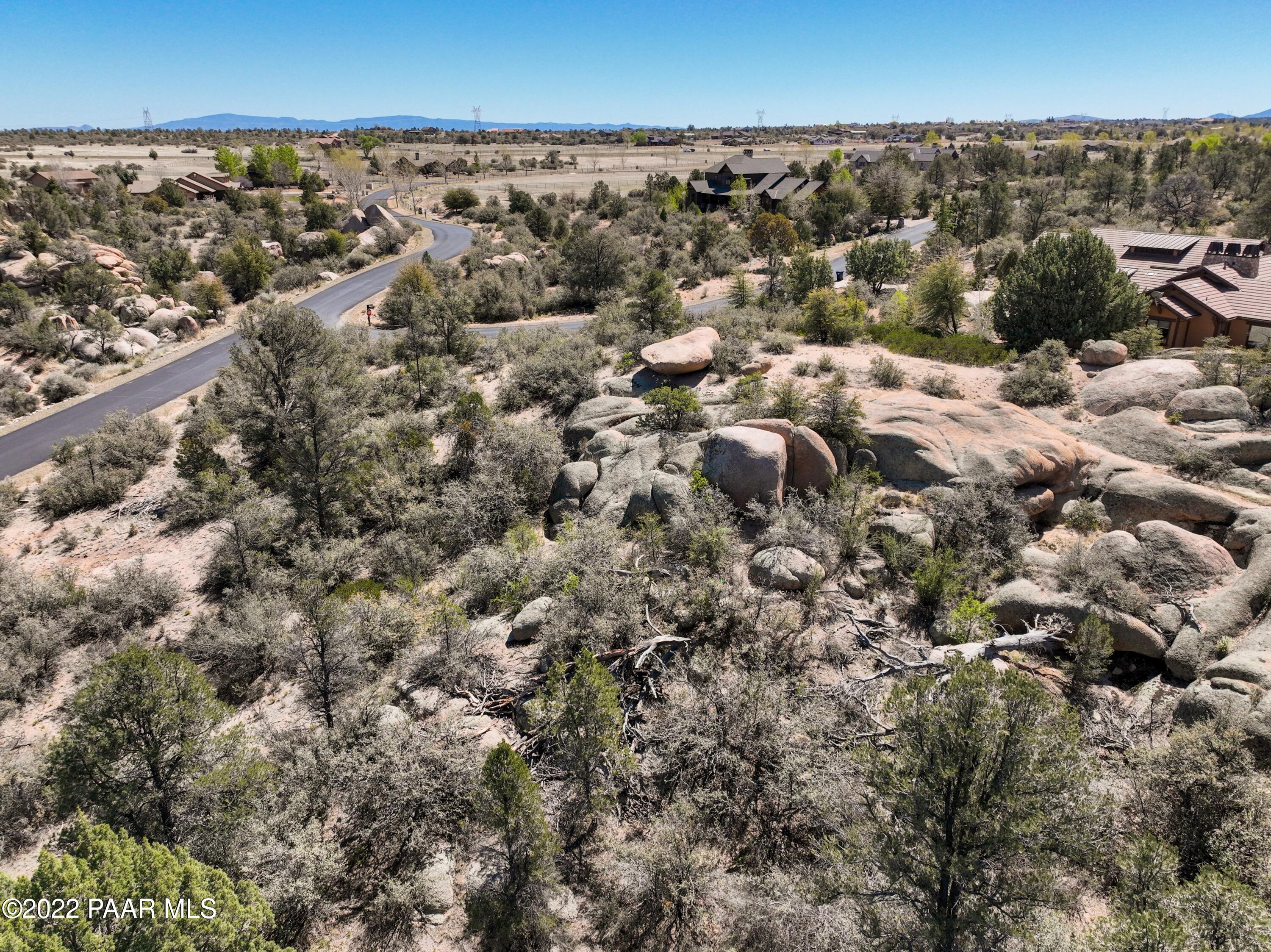 9970 Clear Fork Road Prescott, AZ 86305 - Photo 15 of 23 an aerial view of a residential houses with city view