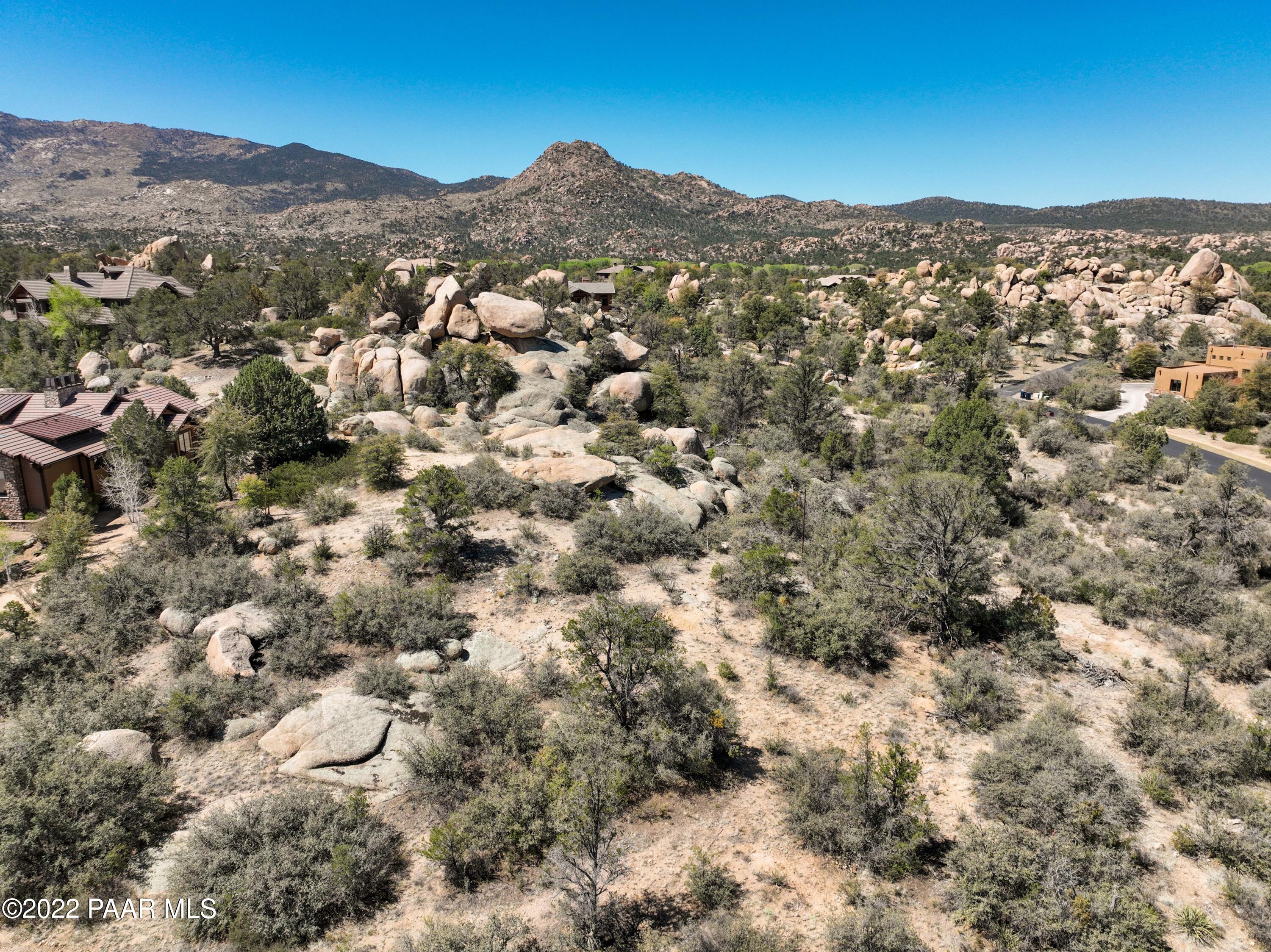 9970 Clear Fork Road Prescott, AZ 86305 - Photo 9 of 23 an aerial view of residential houses with city view
