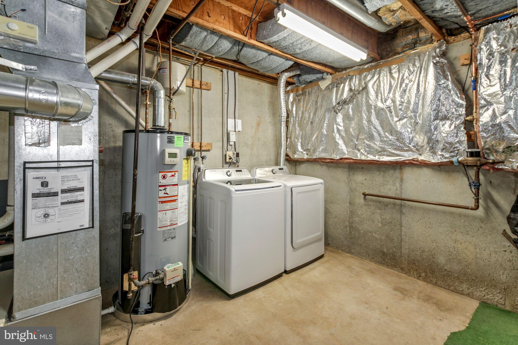 214 Finale Terrace Silver Spring, MD 20901 - Photo 26 of 32 BASEMENT LAUNDRY AREA