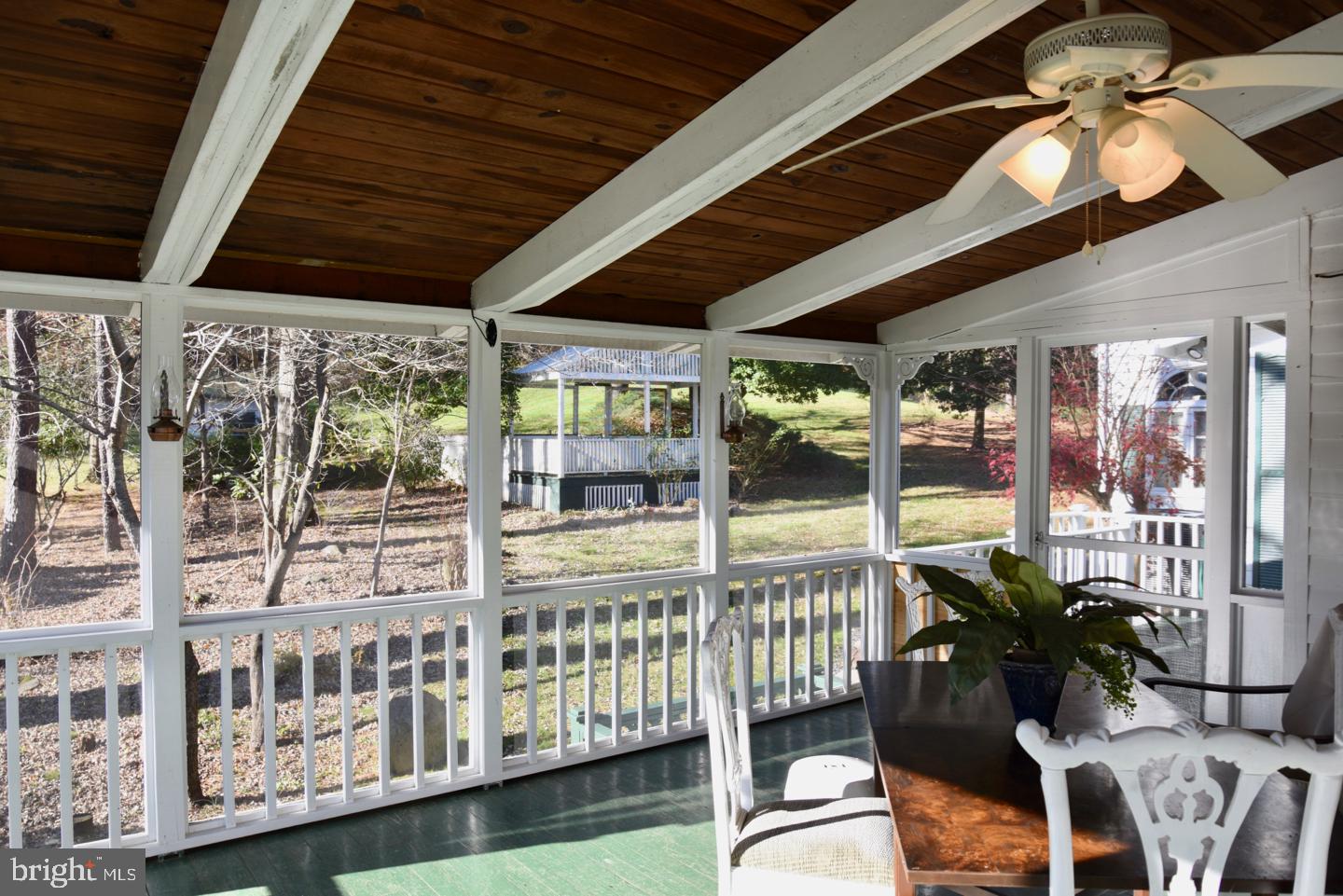 124 Rolling Road Sperryville, VA 22740 - Photo 26 of 37 Screened Porch View