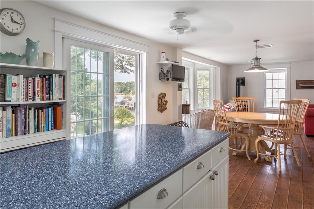 60 Lowells Cove Road Orrs Island, ME 04066 - Photo 8 of 27 The kitchen-dining-sitting area...