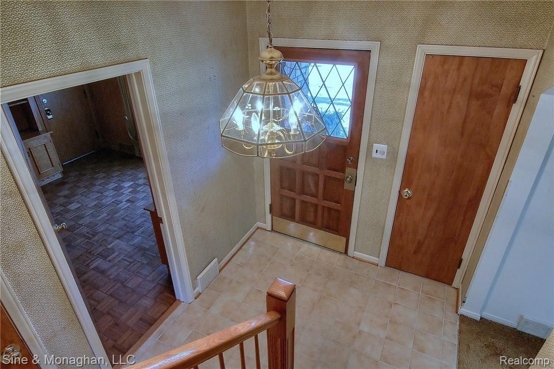 150 Lewiston Road Grosse Pointe, MI 48236 - Photo 28 of 37 Foyer_From_Above.jpg
