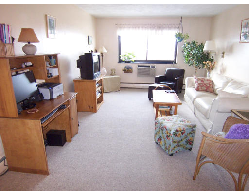 35 Glencoe Street, Unit 43 Boston, MA 02135 - Photo 2 of 19 a living room with furniture and a large window