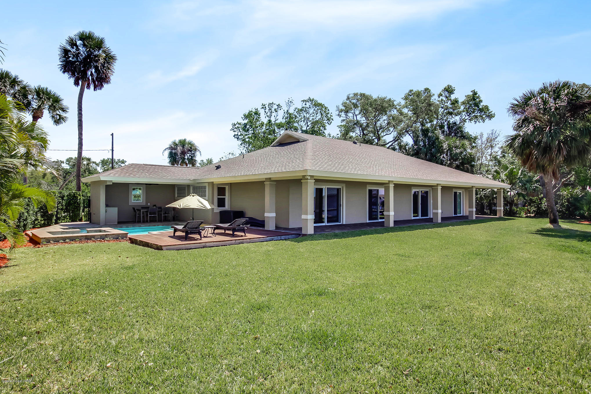 4295 Randon Lane Merritt Island, FL 32952 - Photo 38 of 53 Backyard
