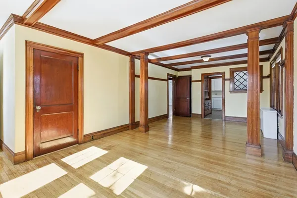 a view of empty room