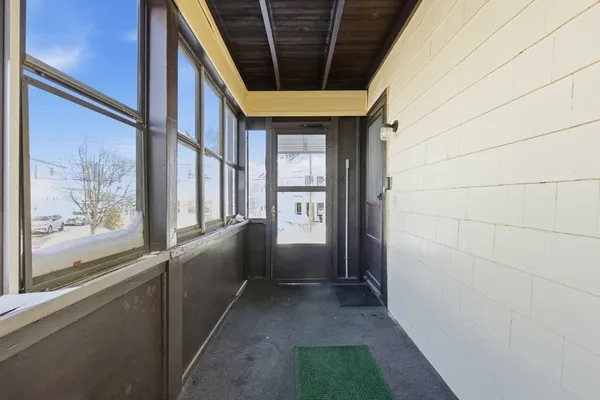 a view of an entryway