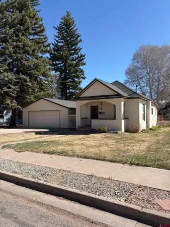 a house with a outdoor space