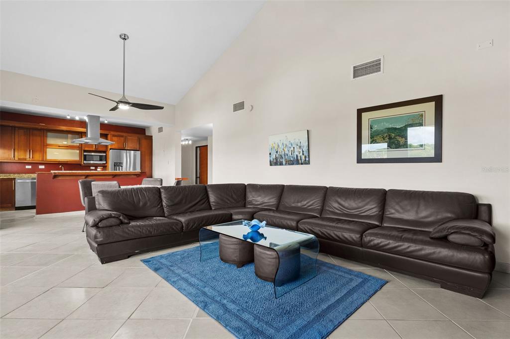 * Academy Drive Drive, Unit 25 Humacao, PR 00791 - Photo 5 of 37 a living room with furniture a rug and kitchen view