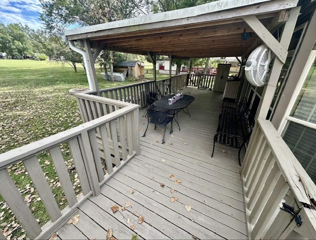 18-62-63 Woodhaven Sublette, IL 61367 - Photo 5 of 20 a view of deck with patio