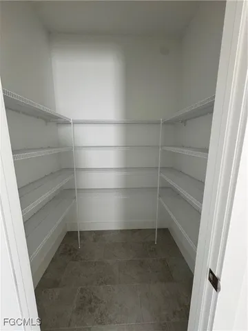 a view of a room with shelf