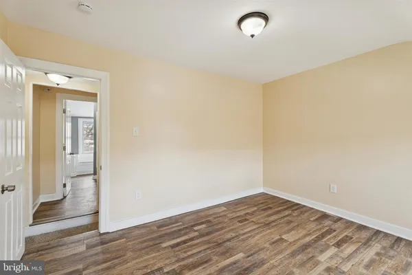 wooden floor in an empty room