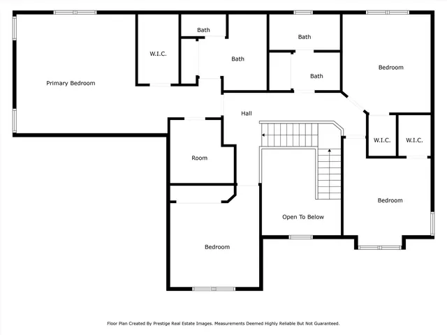 a picture of a room with a bench