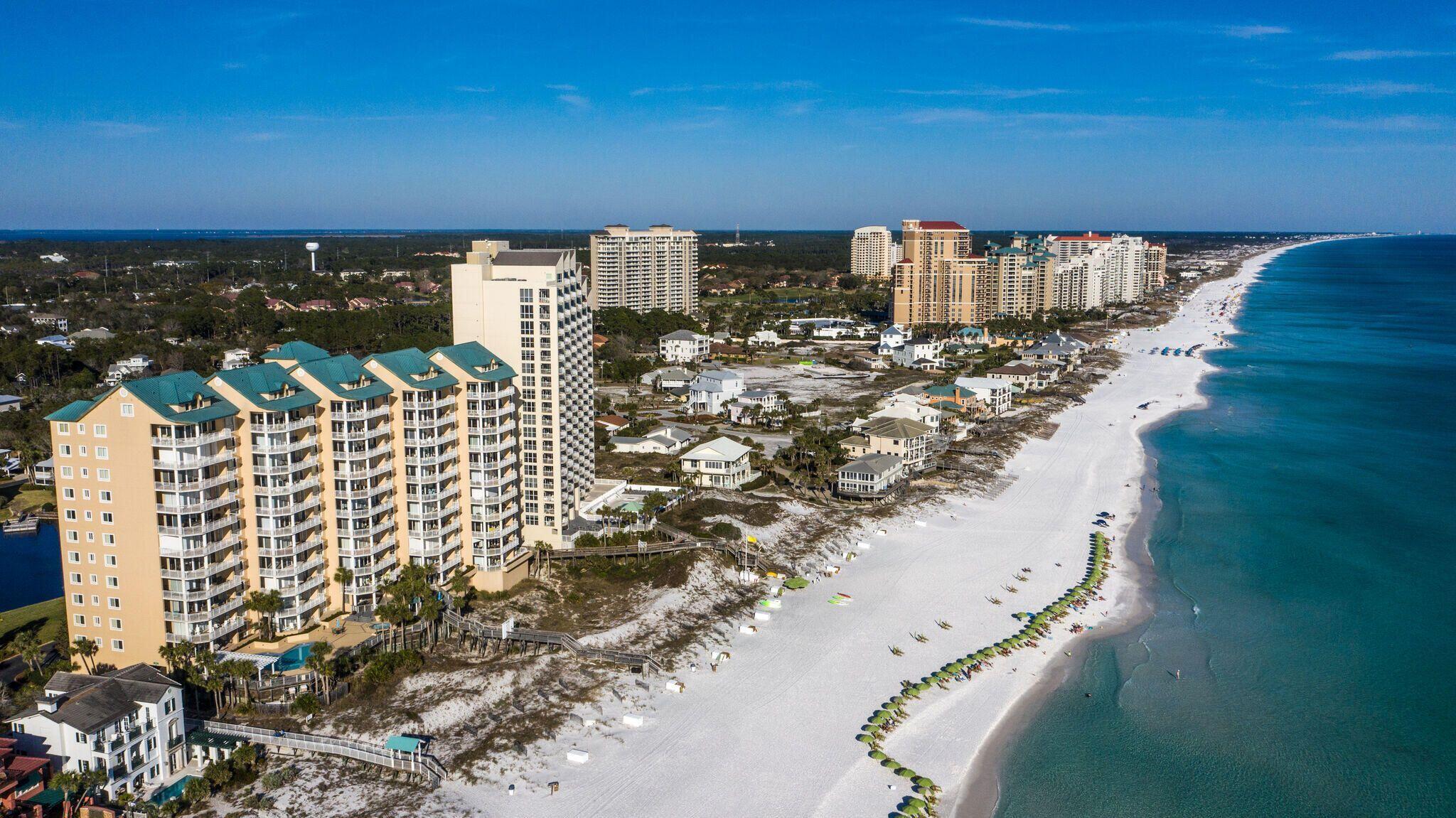 9815 Highway 98, Unit 32 Miramar Beach, FL 32550 - Photo 47 of 47 Ariel from south-o