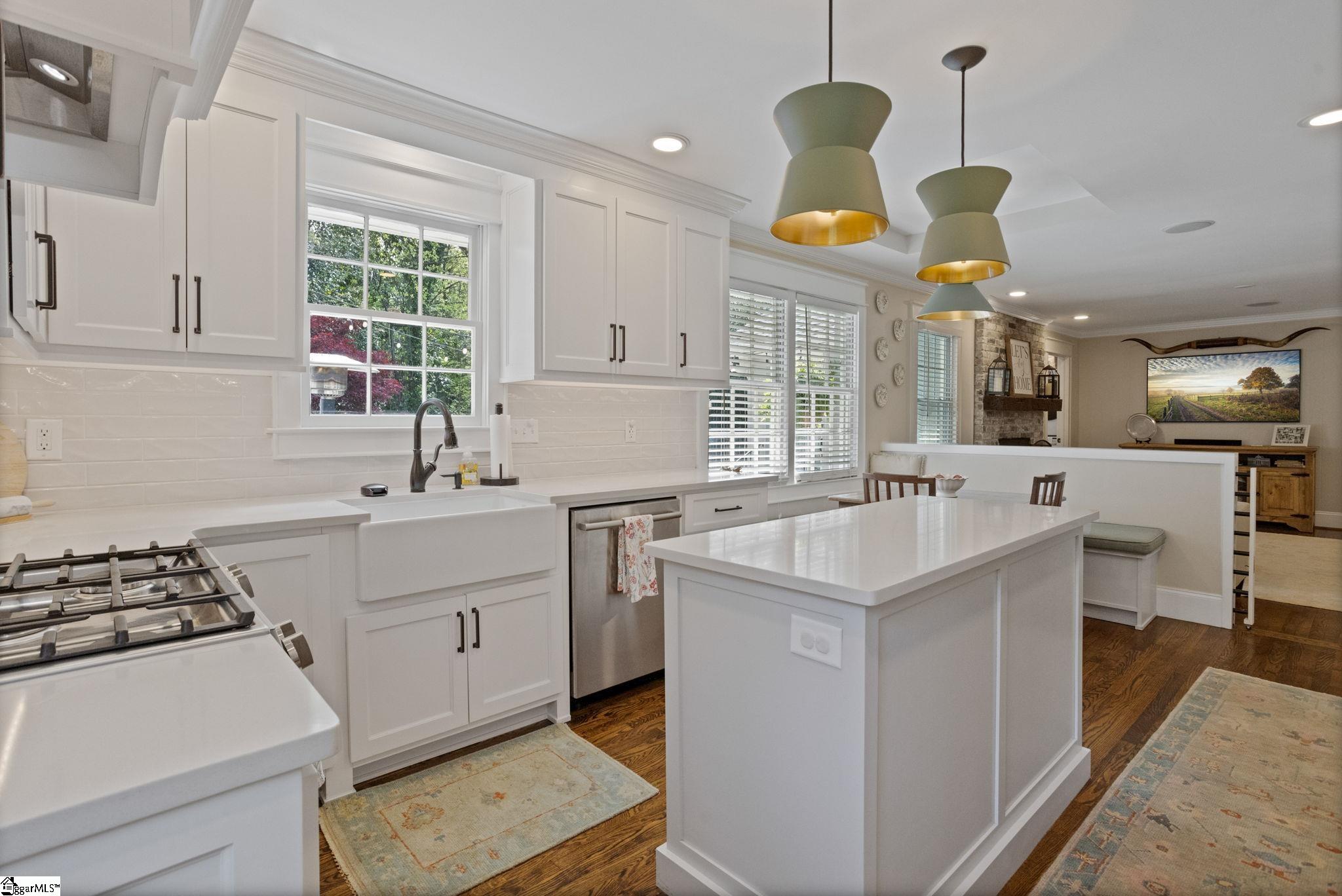 117 Windfield Road Greenville, SC 29607 - Photo 8 of 36 Seller Took Original Kitchen Down To Studs