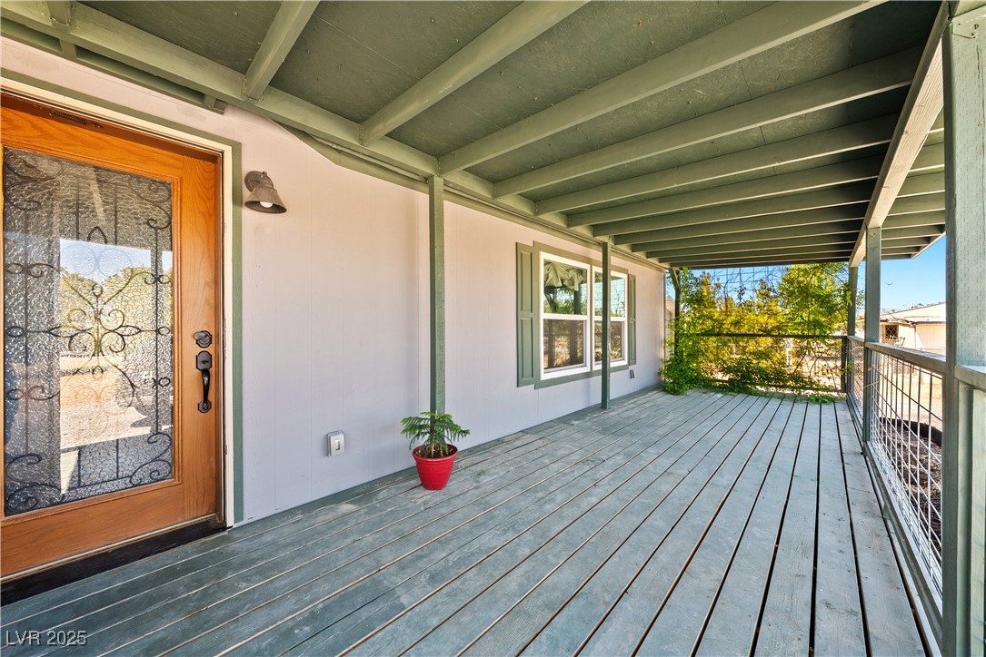 1391 East Casey Road Pahrump, NV 89048 - Photo 4 of 40 View of porch