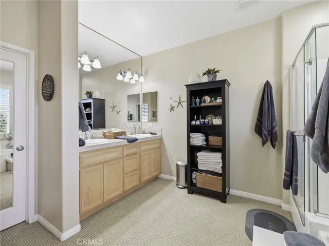 a room with storage and utility