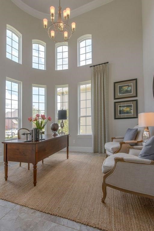 26519 Ashley Ridge Lane Katy, TX 77494 - Photo 7 of 28 a living room with furniture and a chandelier
