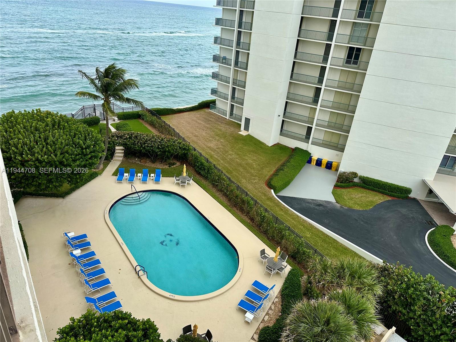 5420 North Ocean Drive, Unit 706 Singer Island, FL 33404 - Photo 14 of 41 an aerial view of a house having outdoor space